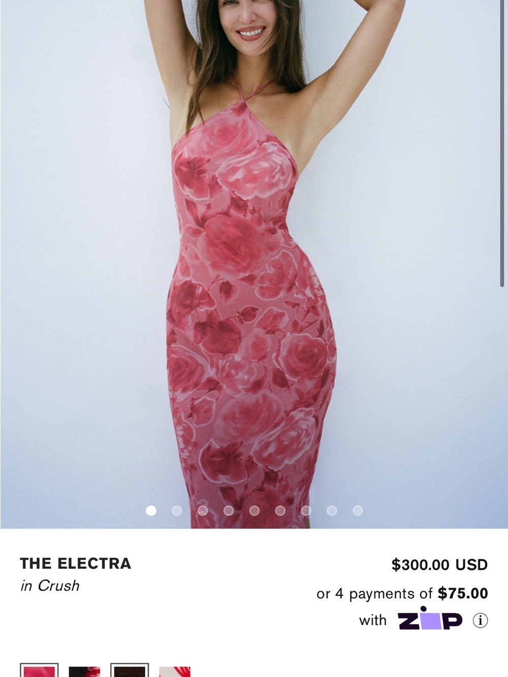 Realisation Par The Electra One-Shoulder Dress - Crush Pink